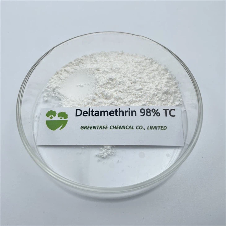 Deltamethrin 98% Tc Agrochemicals Táirgí Lotnaidicídí Feithidicídí