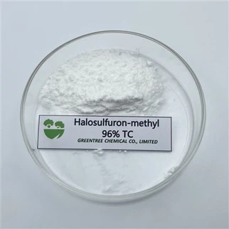 Halosulfuron-meitil 96% TC Luibhicíd Rialaithe Fiailí Iar-Thionscnaimh Roghnach